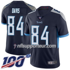 Maillot Homme Tennessee Titans Corey Davis 84 Nike Navy Bleu 100th